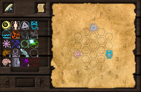 Процесс изучения — скриншот MagicRPG
